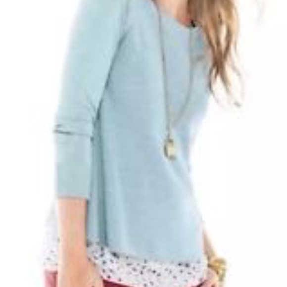 CAbi Sweaters - 🛍CAbi Blue Swing Sweater Top #5133 NWT Med